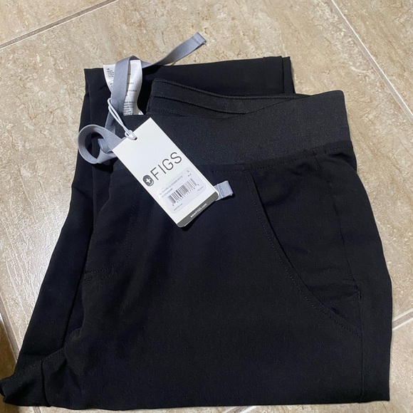 FIGS black zamora joggers Small - Picture 5 of 6